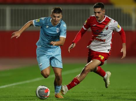 Dragan Bojat u dresu Novog Pazara protiv Vojvodine