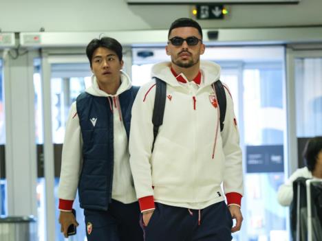 Nemanja Radonjić i Seol pred polazak u Bragu