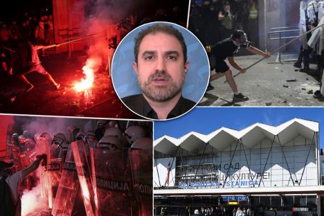 Radivoje Jovović PSG Novi Sad blokaderi nasilje