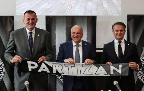 Zoran Savić, Željko Obradović i Ostoja Mijailović u KK Partizan