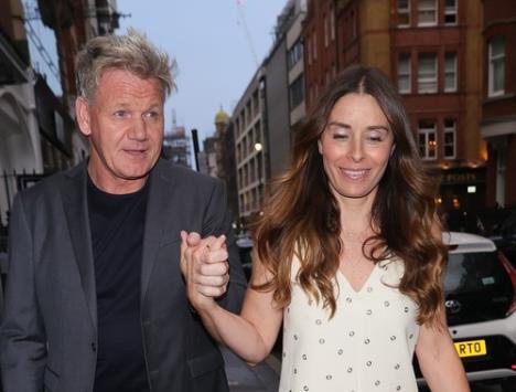 Gordon Remzi sa suprugom