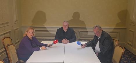 Dalibor Marković sa delegacijom u Beču