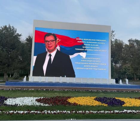 Aleksandar Vučić Uzbeksitan