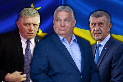 Viktor Orban Robert Fico Andrej Babiš