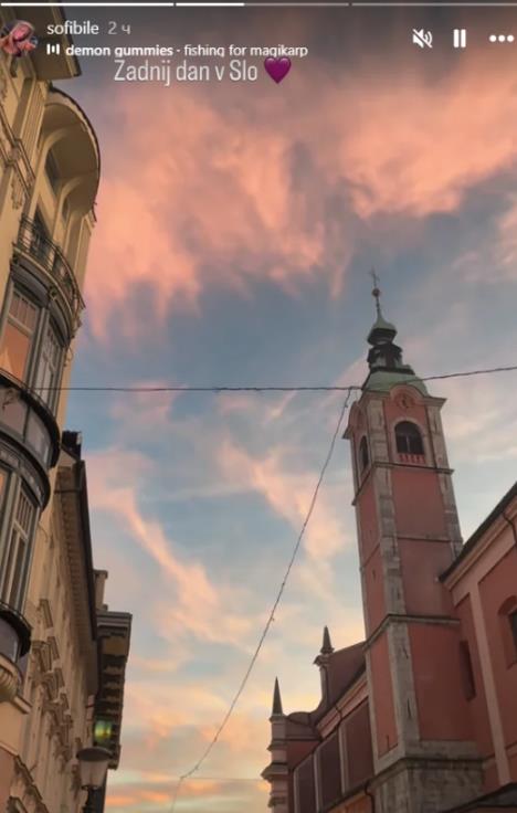 Sofi Tikačenko u Sloveniji