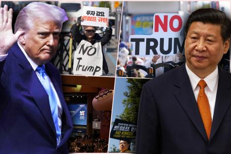 Donald Tramp Južna Koreja