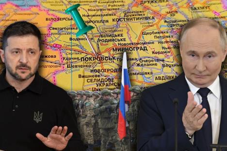 Vladimir Putin Rusija Ukrajina Pokrovsk