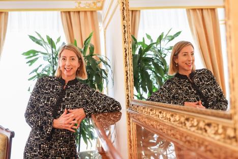 Spisateljica Dženi Kolgan u hotelu Moskva Beogradu