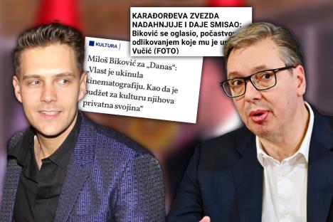 Miloš Biković Aleksandar Vučić