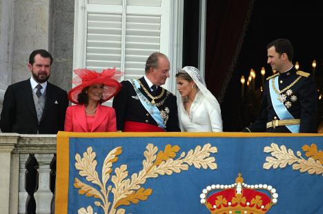 kraljica Leticija, kralj Filipe VI, kralj Huan Karlos