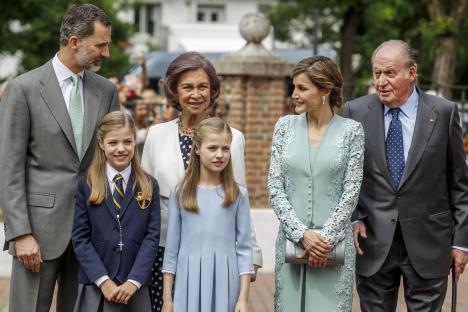 kraljica Leticija, kralj Filipe VI, kralj Huan Karlos