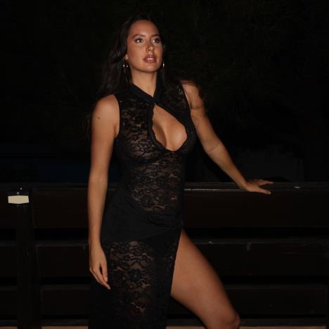 Ošean Dodan francuska teniserka u večernjem izlasku