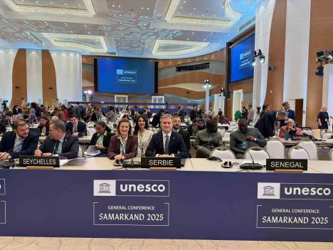Ministar kulture Nikola Selaković na 43. Generalnoj konferenciji UNESCO