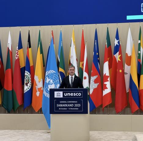 Ministar kulture Nikola Selaković na 43. Generalnoj konferenciji UNESCO