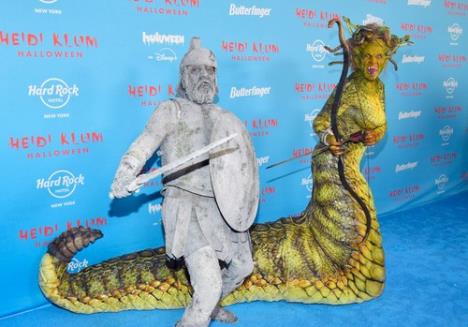 Tom Kaulic i Hajdi Klum, Noć veštica 2025