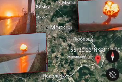 Moskva eksplozija napad Ukrajine