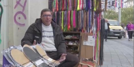 Mustafa Muja Mehmedović čistač cipela