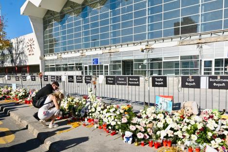 Novi Sad nadstrešnica komemoracija 1. novembar