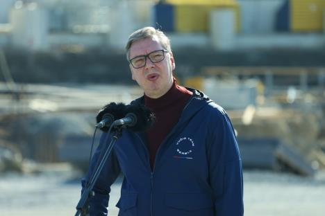 Aleksandar Vučić Nacionalni stadion