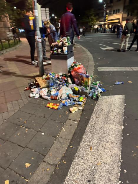 Smeće na ulicama Beograda
