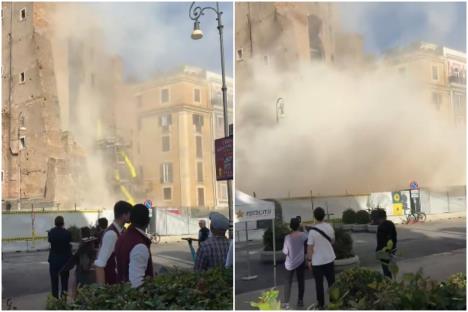 Porušene zgrade u Rimu