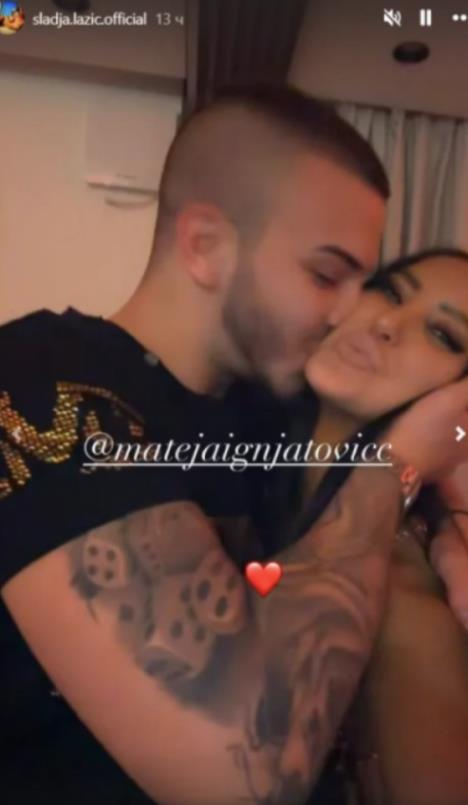 Mateja ljubi Slađu Lazić