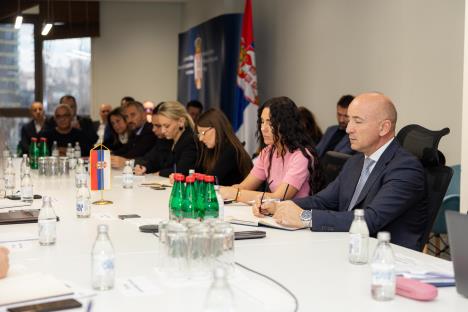 Radni sastanak u Vladi Srbije