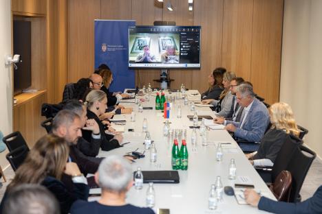 Radni sastanak u Vladi Srbije