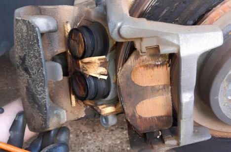 drvene kočnice Mercedes