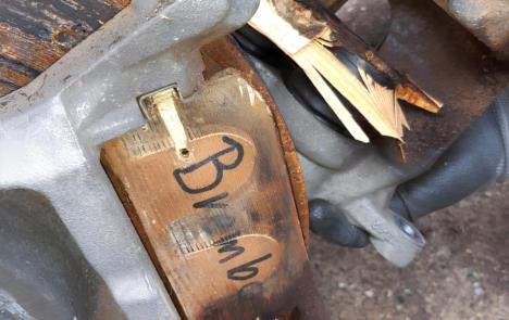 drvene kočnice Mercedes