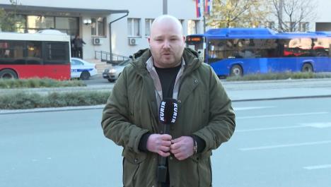 Pavle Ivković ispred policijske stanice