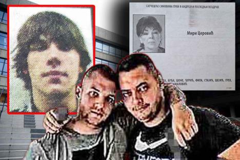 Mira Cerović Veljko Belivuk Marko Miljković