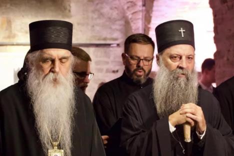 Patrijerh Porfirije mitropolit bački Irinej