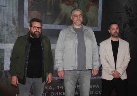 Miloš Avramović (levo), Mirko Stojković (sredina) i Saša Hajduković (desno)