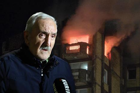 Dom penzionera Tuzla požar