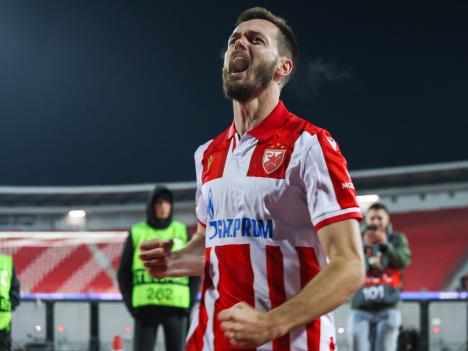 Mirko Ivanić slavi pobedu nad Lilom u Ligi Evrope