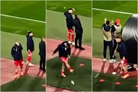 Marko Arnautović na utakmici protiv Lila