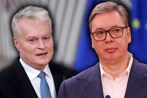 Aleksandar Vučić Gitanas Nauseda