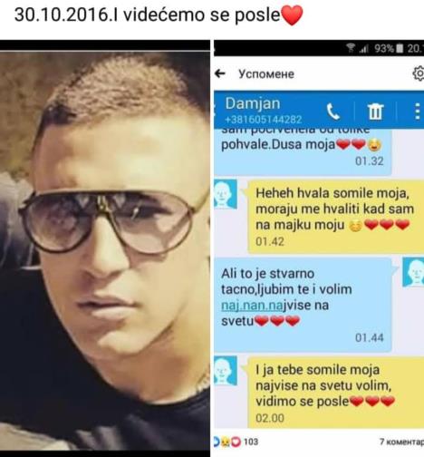 Damjan Dragojlović ubistvo Valjevo