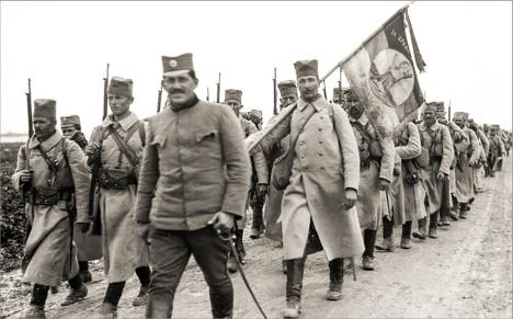 Vojnici u Prvomn svetskom ratu