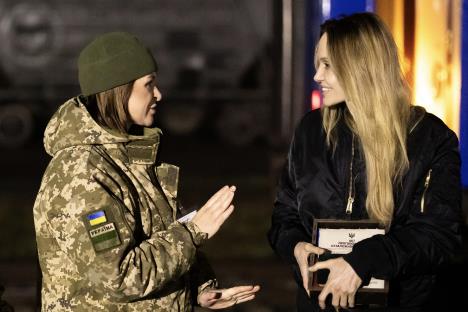 Anđelina Džoli u Ukrajini