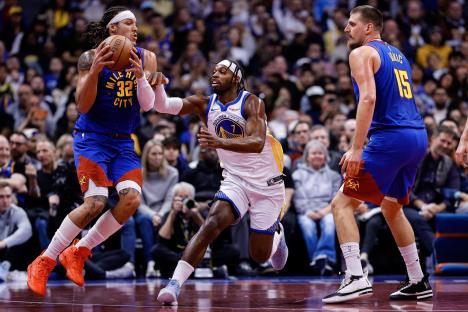 Eron Gordon i Nikola Jokić protiv Golden Stejta