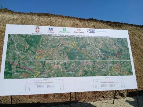 Severne obilaznice oko Kragujevca