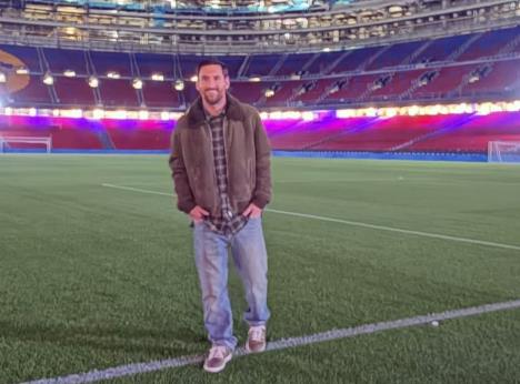 Lionel Mesi na Kamp Nou