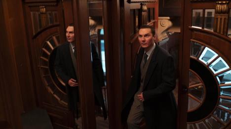 Pol Dejno kao Vadim Baranov u filmu „Mag iz Kremlja“