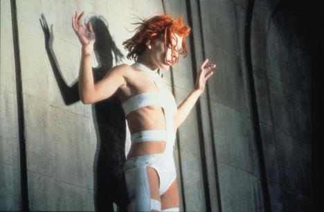 Mila Jovović u filmu Peti Element