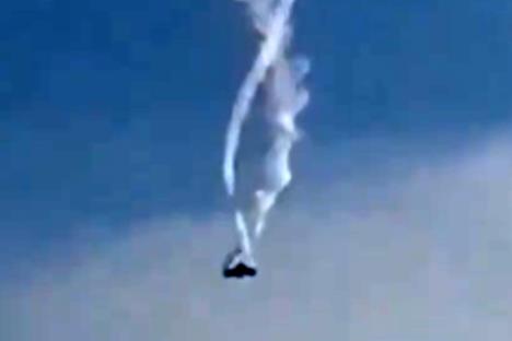 Rušenje turskog aviona