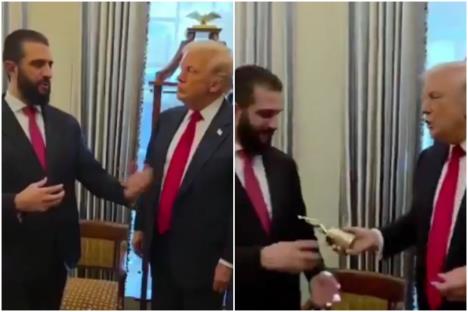 Ahmed al Šara Donald Tramp