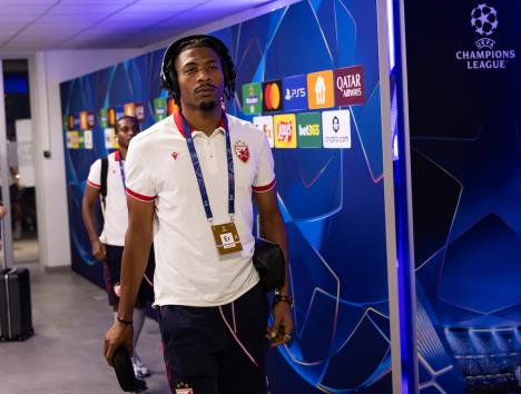 Franklin Tebo Učena pred utakmicu protiv Pafosa