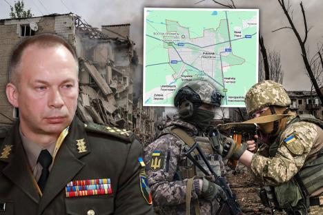 Oleksandr Sirski Aleksandar Sirski,Oleksandr Syrskyi Pokrovsk Ukrajina